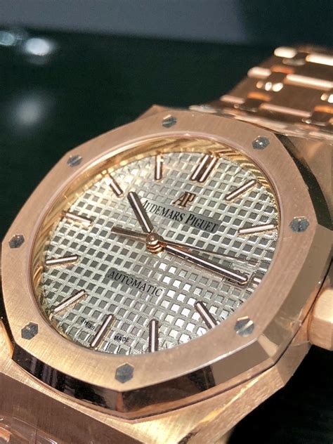 ap watch rose gold|audemars piguet ladies rose gold.